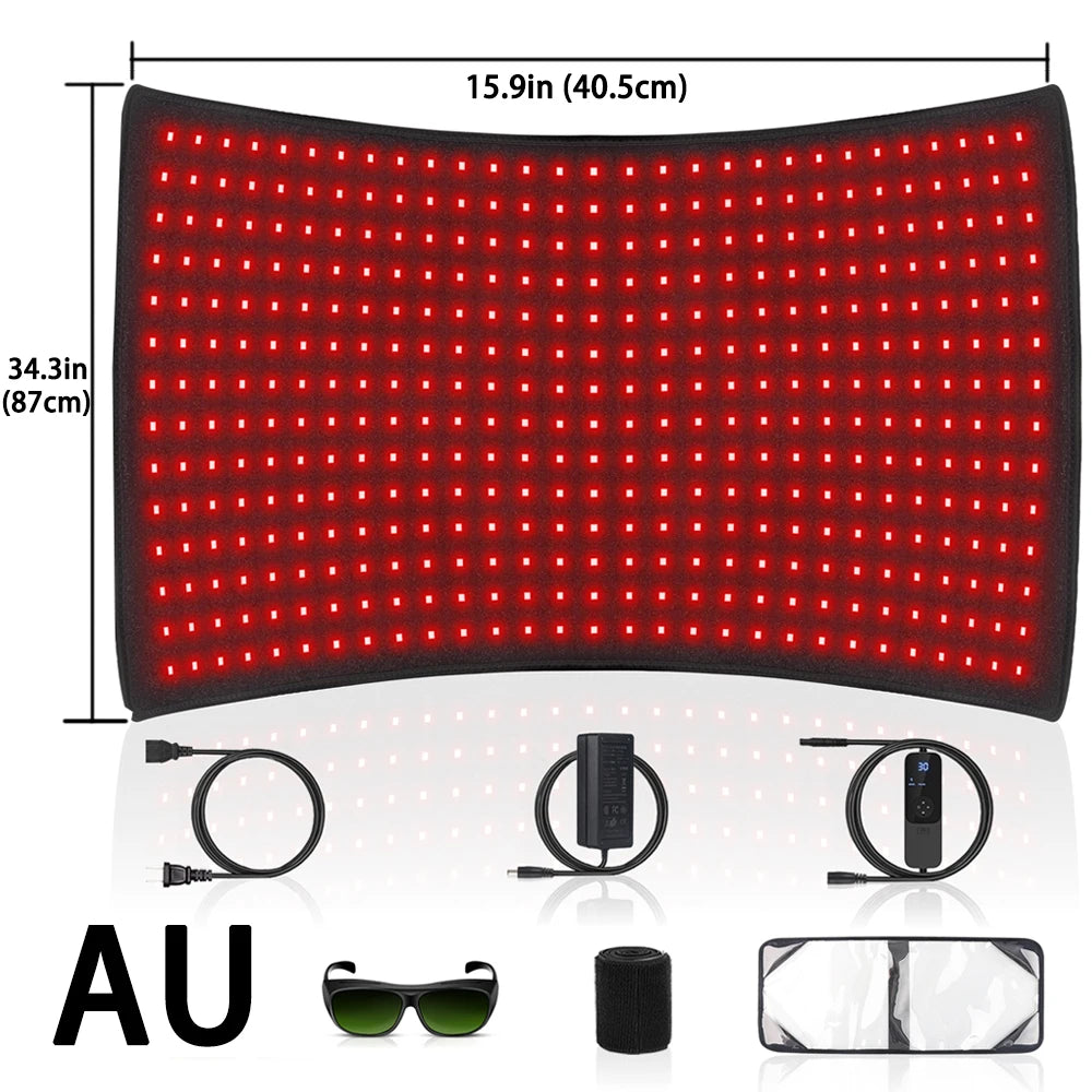 Selfika™ Red Light Therapy Heating Pad for Body Pain Relief