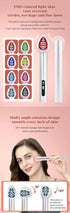 miitina 7-Color LED EMS Microcurrent Eye Massager – Anti-Wrinkle Appearance, Heated, USB Rechargeable