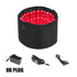 JUNNEELED Red & Infrared Light Therapy Belt (660/850nm) – Body Wrap, Heat Pad for Cosmetic Appearance