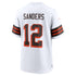 Shedeur Sanders Cleveland Browns Nike 2025 NFL Draft 2nd Alternate Game Jersey - White - Jersey Teams World