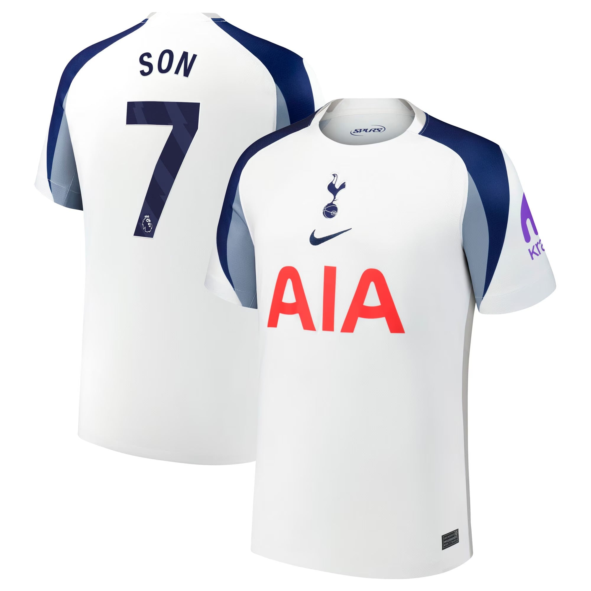 Son Heung-Min Tottenham Hotspur Selfika 2025/26 Home Jersey - White