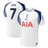 Son Heung-Min Tottenham Hotspur Selfika 2025/26 Home Jersey - White