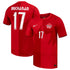 Tajon Buchanan Canada Soccer Nike 2026 Home Match Authentic Jersey - Red - Jersey Teams World