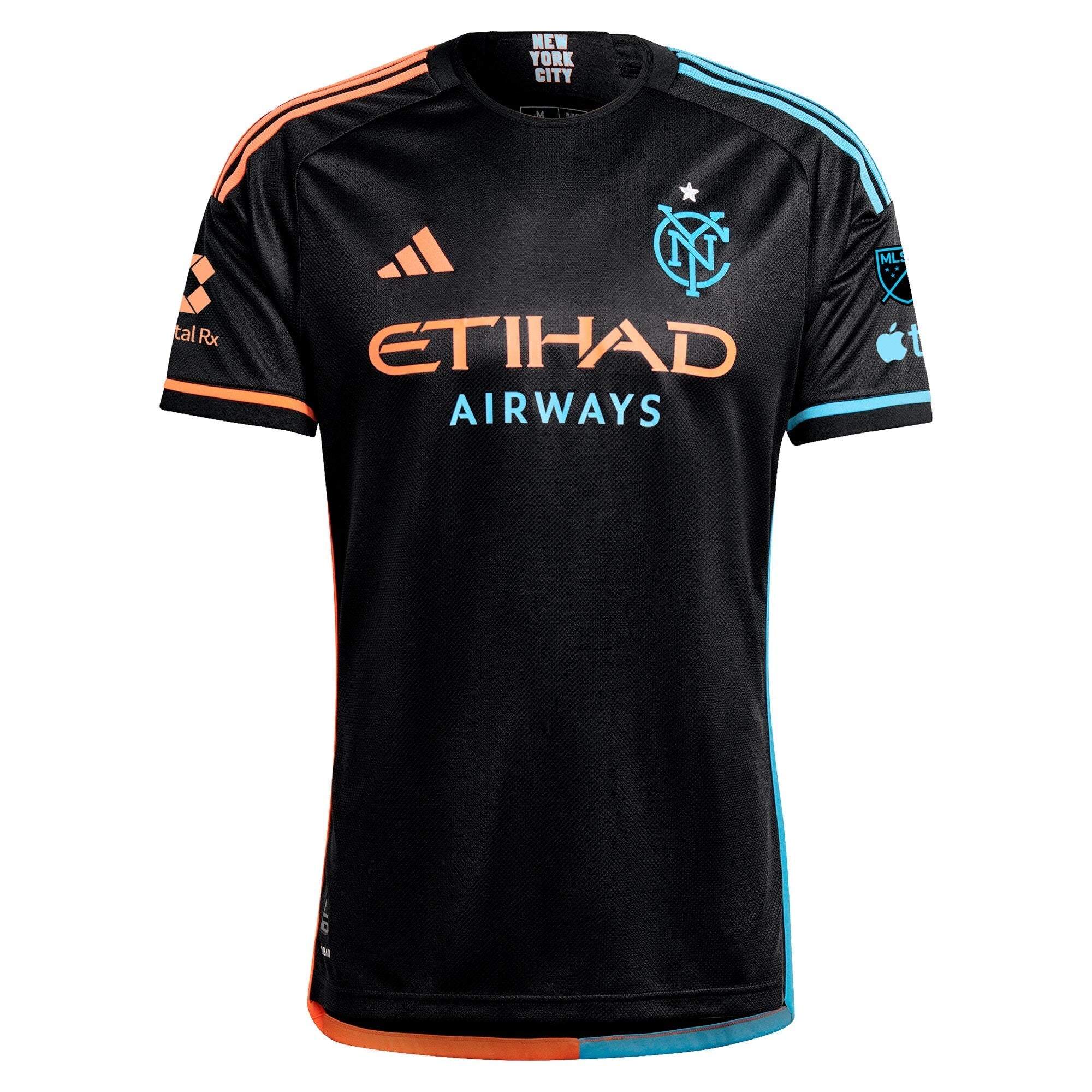 Santiago Rodríguez New York City FC - 2024 24/7 Kit Player Jersey – Black