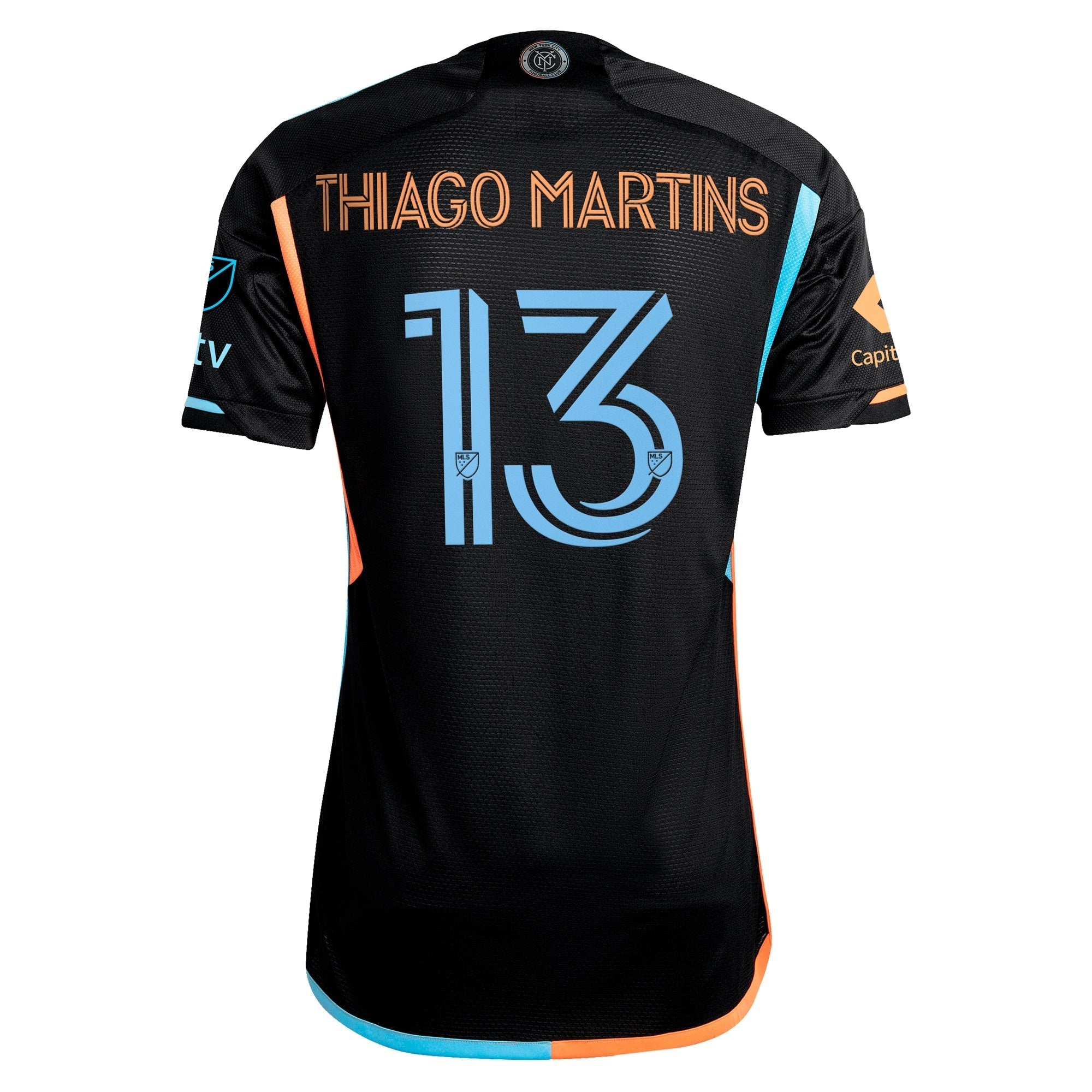 Santiago Rodríguez New York City FC - 2024 24/7 Kit Player Jersey – Black