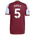 Tyrone Mings Aston Villa Selfika 2025/26 Home Jersey - Claret