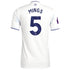 Tyrone Mings Aston Villa adidas 2025/26 Third Player Jersey - White