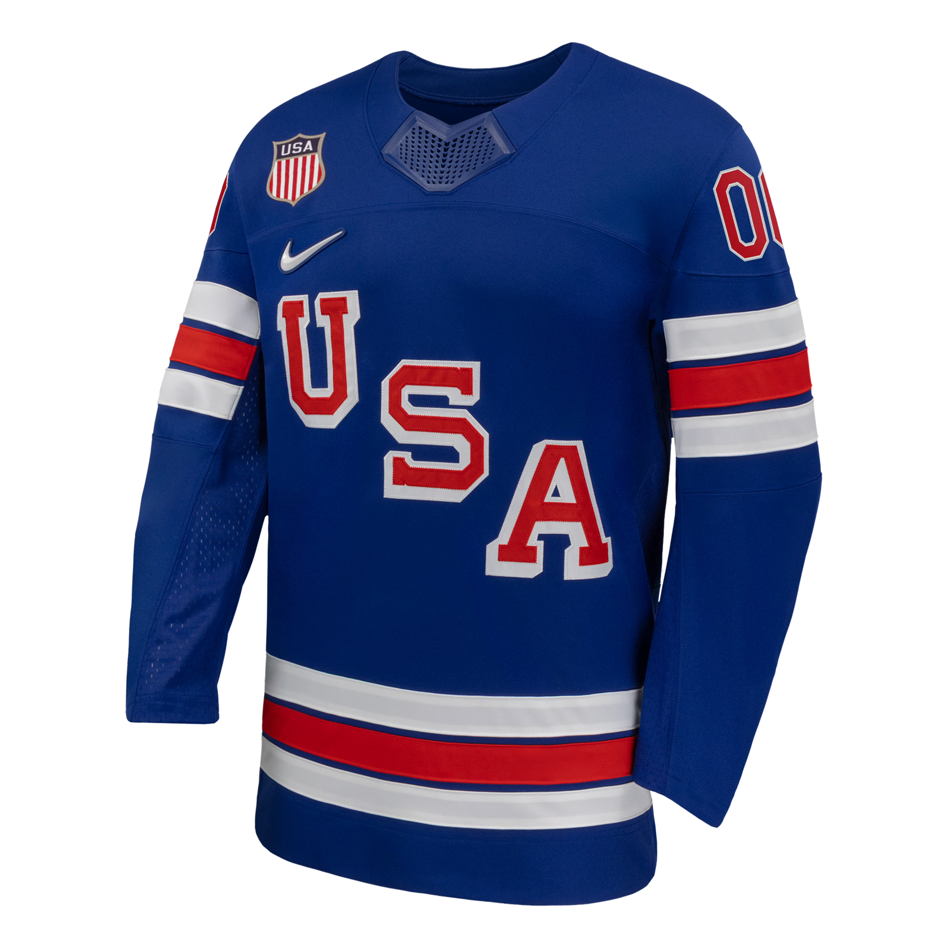 USA Hockey Nike Royal 2026 Home Custom Jersey - Jersey Teams World