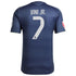 Vini Jr. Real Madrid Selfika 2025/26 Away Player Jersey - Blue