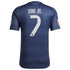 Vini Jr. Real Madrid adidas 2025/26 Away Player Jersey - Blue