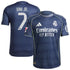 Vini Jr. Real Madrid Selfika 2025/26 Away Player Jersey - Blue