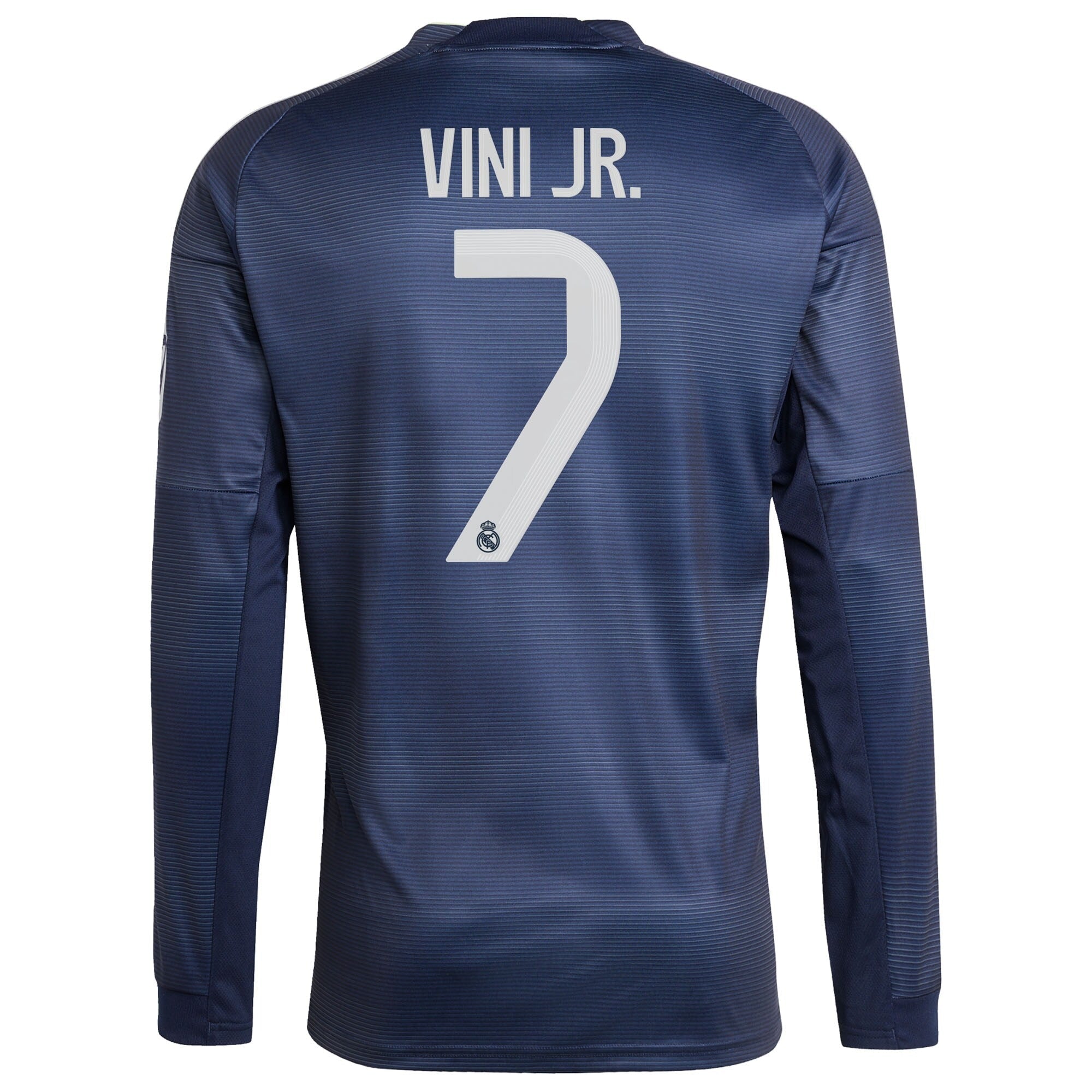 Vini Jr. Real Madrid Selfika 2025/26 Home Long Sleeve Player Jersey - Blue
