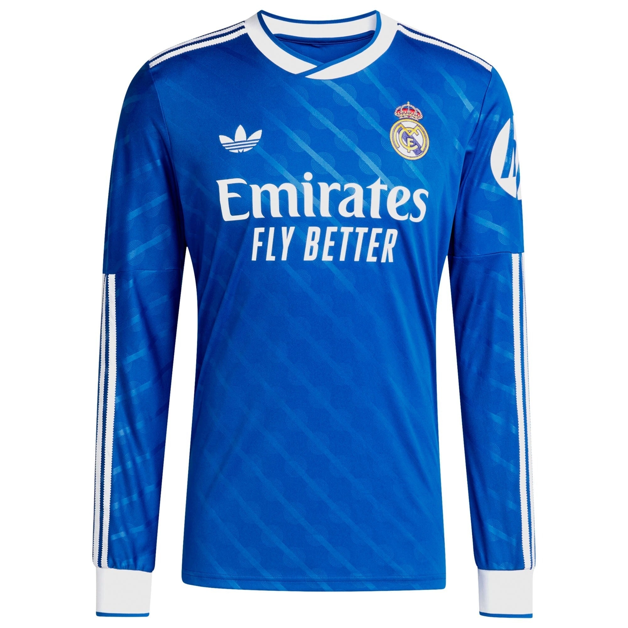 Vinicius Junior Real Madrid Selfika 2025/26 Third Long Sleeve Player Jersey - Blue