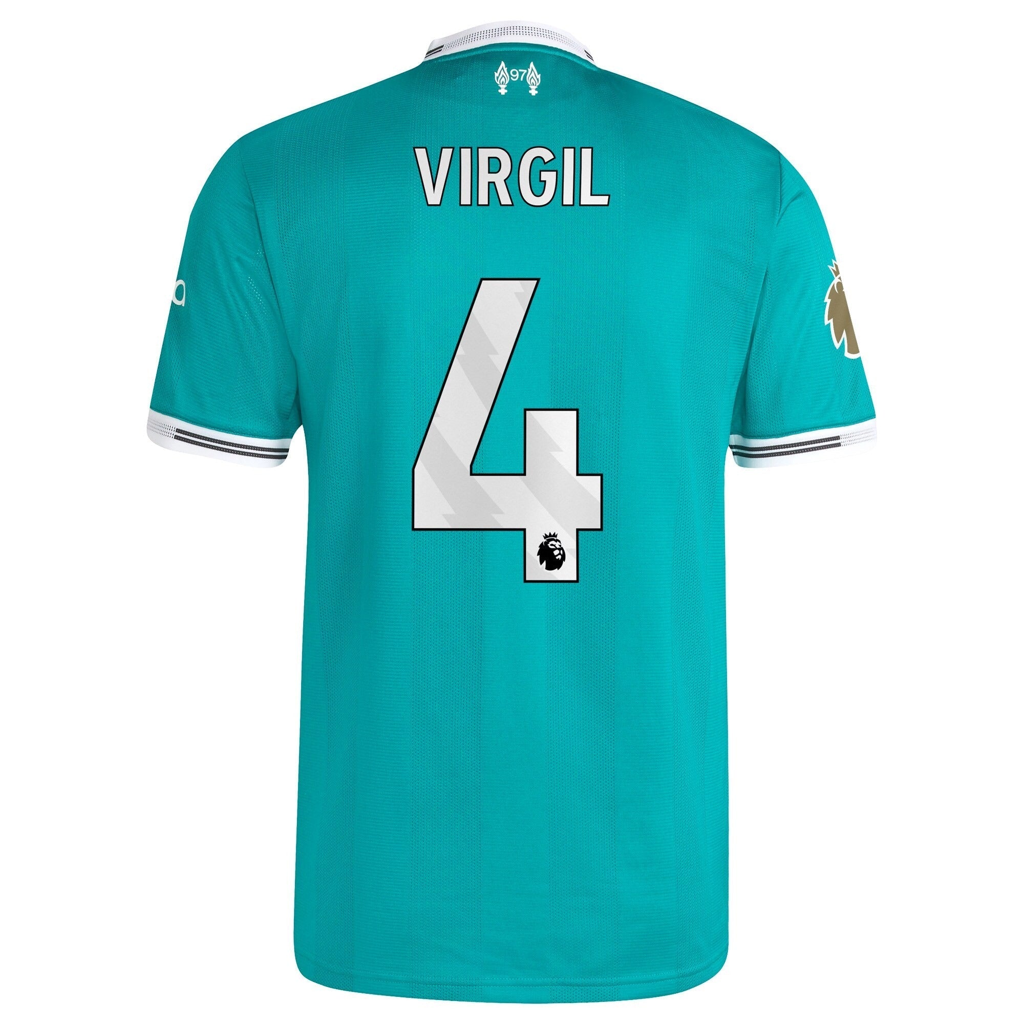 Virgil van Dijk Liverpool Selfika 2025/26 Third Player Jersey - Green