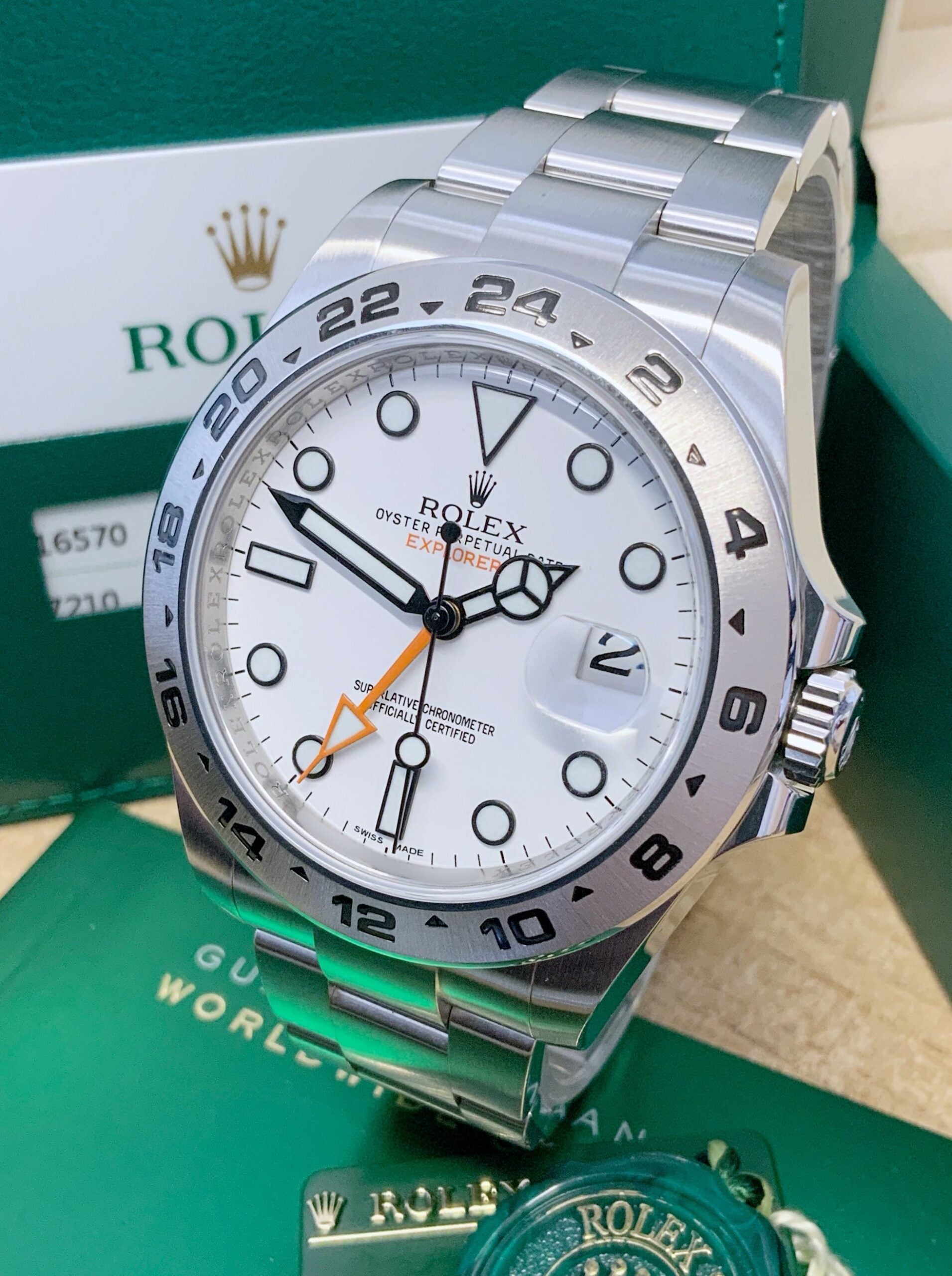 Selfika™ Men's Explorer II Oyster 1.7 in Automatic Watch