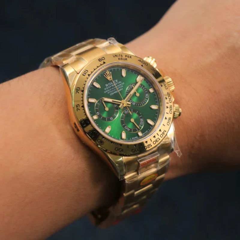 Watch Daytona Pure Gold Multiple dial options 40mm Black - Nevada Shoe