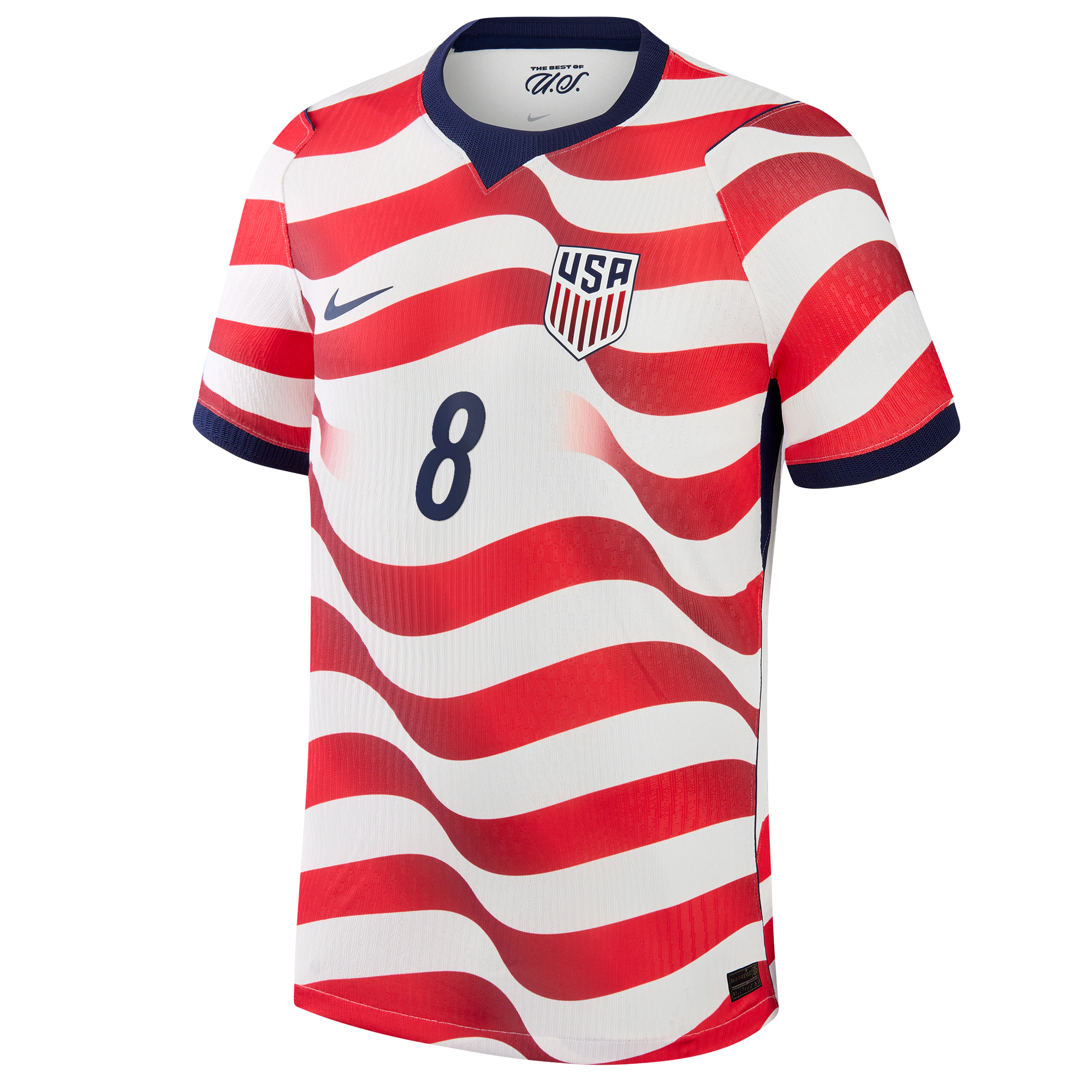 Weston McKennie USMNT 2026 Home Match Jersey White | Nike USA Soccer Jersey - Jersey Teams World