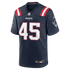 Quintayvious Hutchins New England Patriots Nike Team Game Jersey - Navy