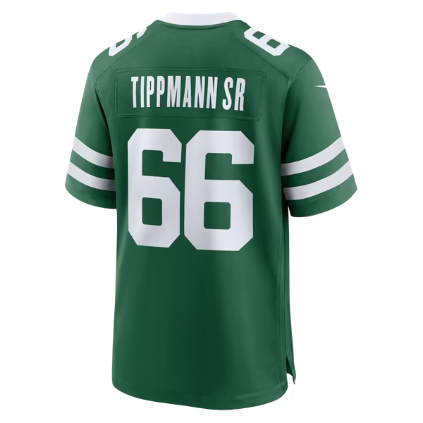 Joe Tippmann New York Jets Nike Team Game Jersey - Green