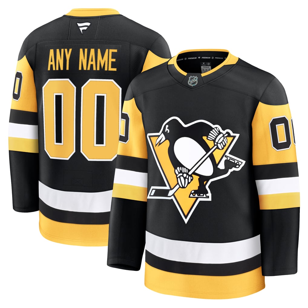 Selfika Pittsburgh Penguins Fanatics Home Premium Custom Jersey