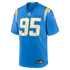 Jordan Jefferson Los Angeles Chargers Nike Team Game Jersey - Powder Blue