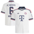 Joshua Kimmich Bayern Munich adidas Youth 2026/27 Away Replica Jersey - White