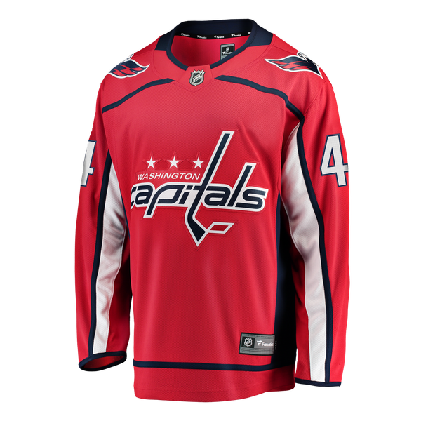 Selfika Cole Hutson Washington Capitals Fanatics Home Breakaway Jersey - Red