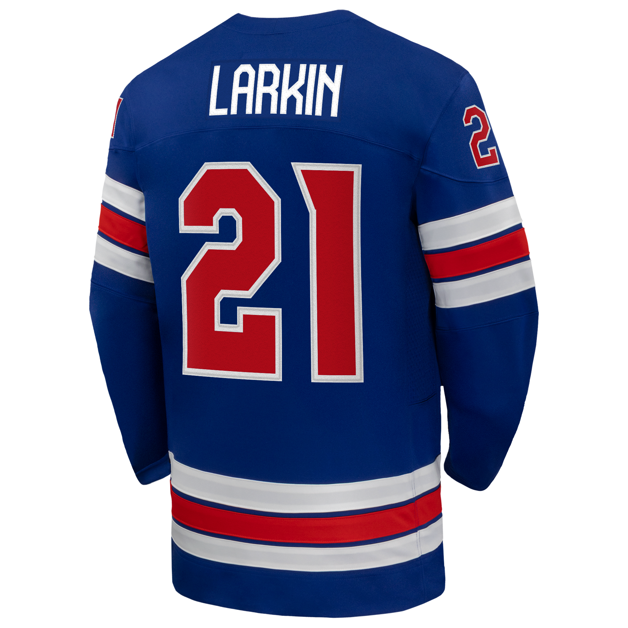Selfika Dylan Larkin Nike US Hockey 2026 Home Jersey Royal