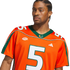 Andre Johnson Miami Hurricanes adidas Home It's Back Premier Jersey - Orange