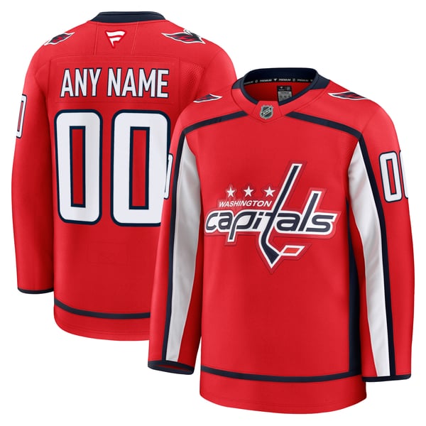 Selfika Fanatics Men's Washington Capitals Home Jersey - Red