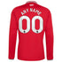 Adidas Manchester United 2026/27 Home Replica Long Sleeve Custom Jersey Red