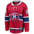 Selfika Montreal Canadiens Fanatics Home Breakaway Custom Jersey Red