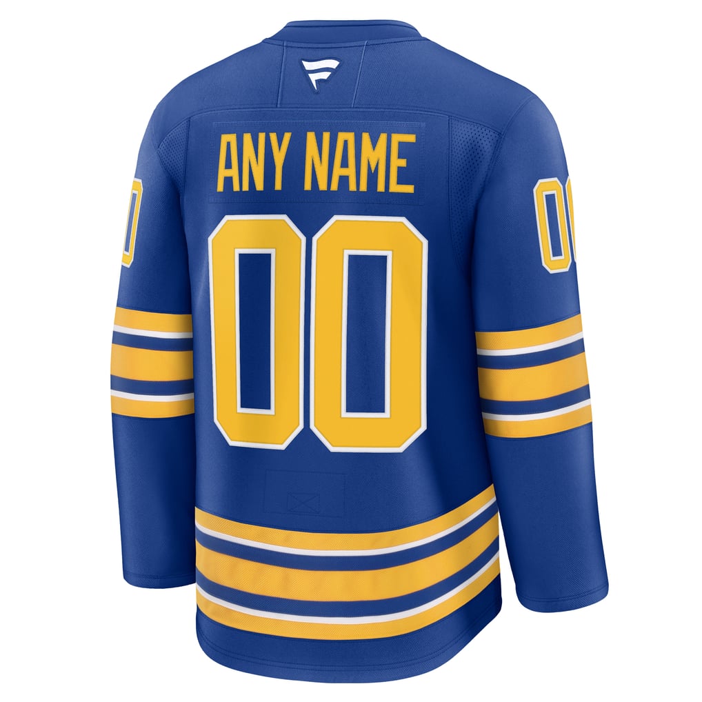 Selfika Fanatics Buffalo Sabres Home Premium Custom Jersey Royal