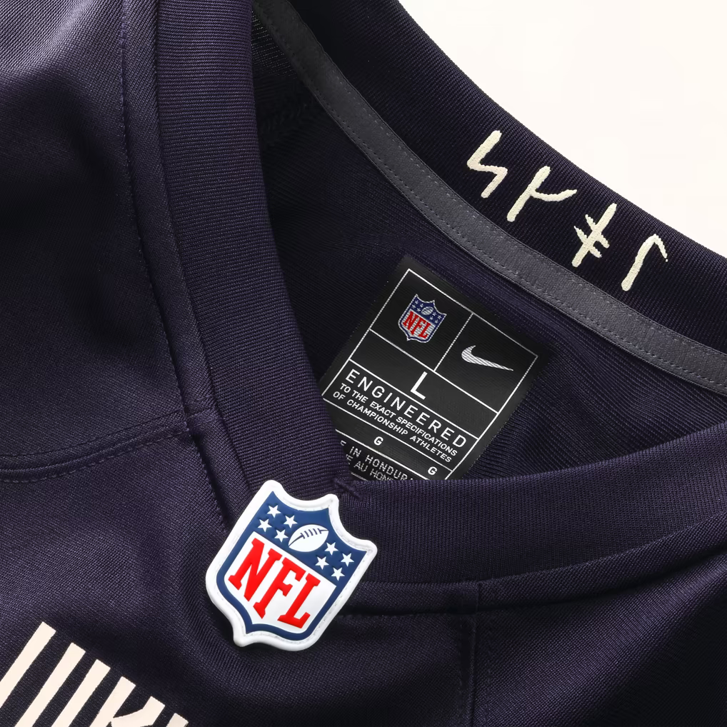 J.J McCarthy Minnesota Vikings Nike 2026 Rivalries Collection Game Jersey - Purple