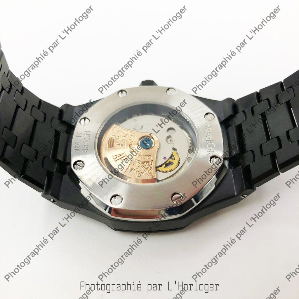Selfika™ Royal Oak Full Black Automatic Watch