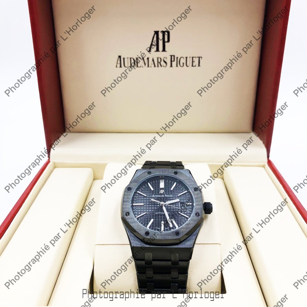 Selfika™ Royal Oak Full Black Automatic Watch