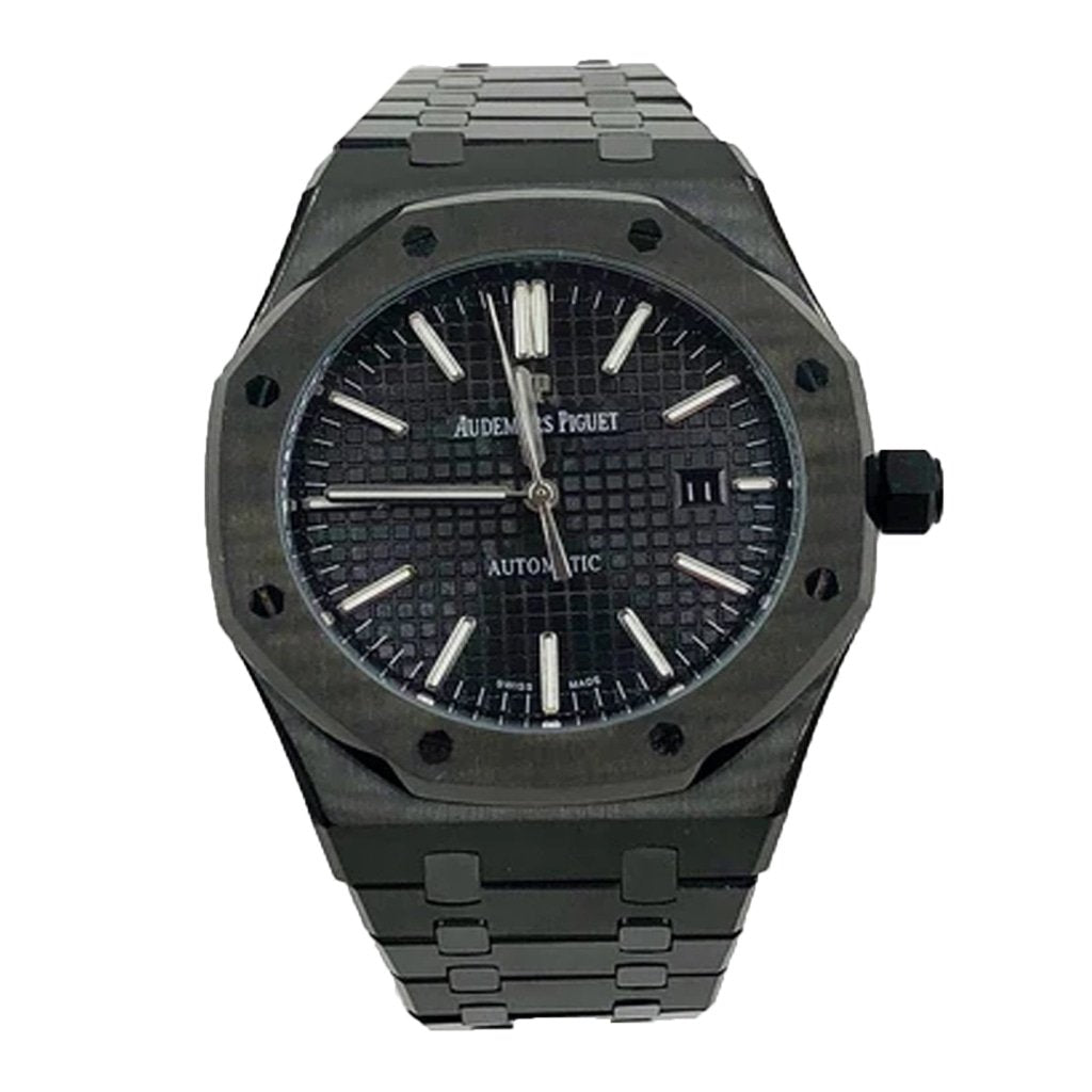 Selfika™ Royal Oak Full Black Automatic Watch