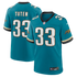 Bhayshul Tuten Jacksonville Jaguars Nike Alternate 2 Game Jersey - Teal