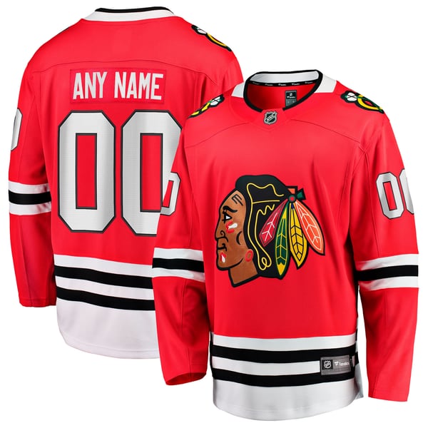 Selfika Chicago Blackhawks Fanatics Home Breakaway Jersey Red