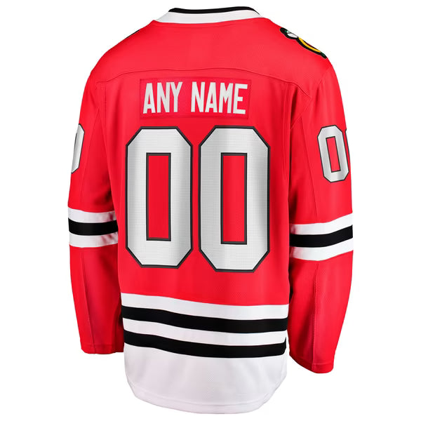 Selfika Chicago Blackhawks Fanatics Home Breakaway Jersey Red