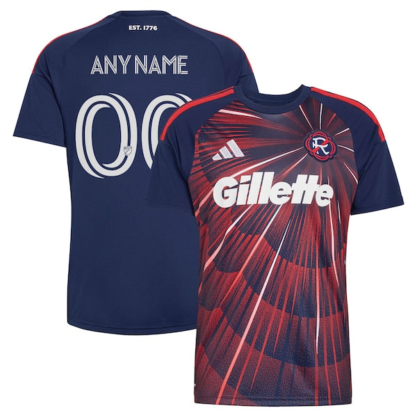 Adidas New England Revolution 2026 Independence Day Replica Custom Jersey Blue