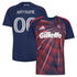 Adidas New England Revolution 2026 Independence Day Replica Custom Jersey Blue