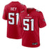 Jared Ivey Atlanta Falcons Nike Team Game Jersey - Red