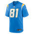 Patrick Herbert Los Angeles Chargers Nike Team Game Jersey - Powder Blue