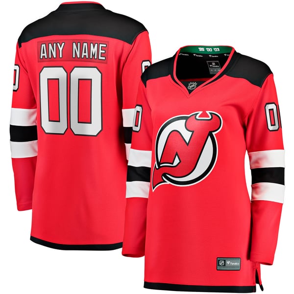 Selfika Fanatics Women's New Jersey Devils Breakaway Jersey Red
