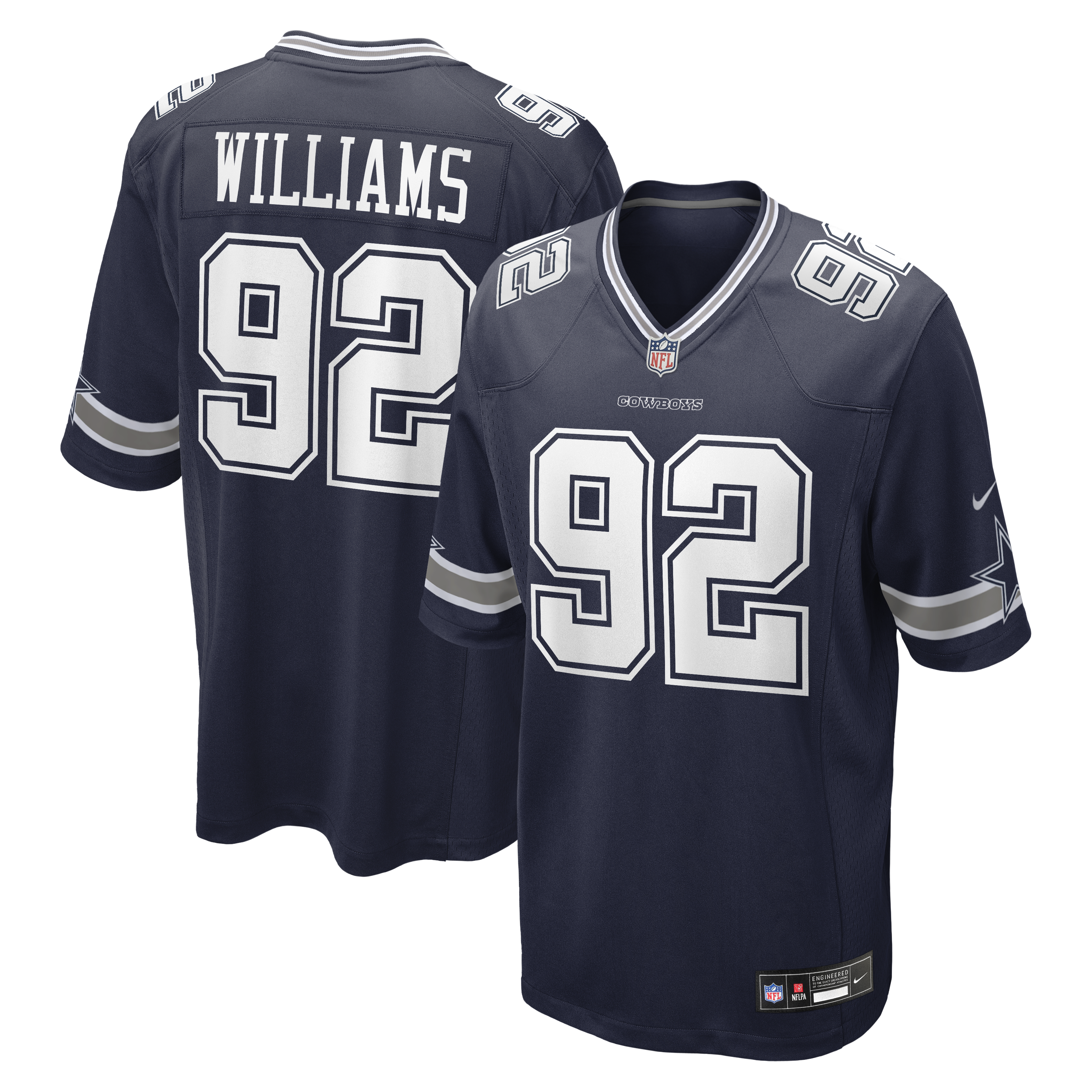 Nike Quinnen Williams Dallas Cowboys Game Jersey Navy