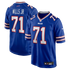 Jedrick Wills Jr. Buffalo Bills Nike Team Game Jersey - Royal