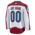 Selfika Colorado Avalanche Fanatics Away Premium Custom Jersey - White