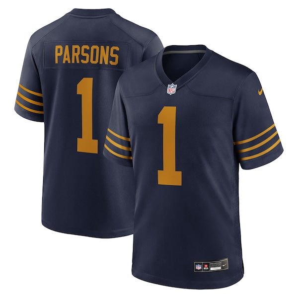 Nike Micah Parsons Green Bay Packers Game Jersey Navy