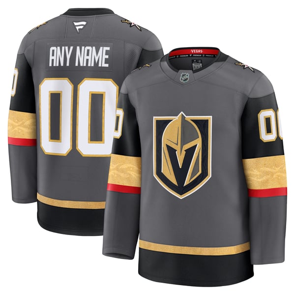 Selfika Vegas Golden Knights Fanatics Alternate Custom Jersey